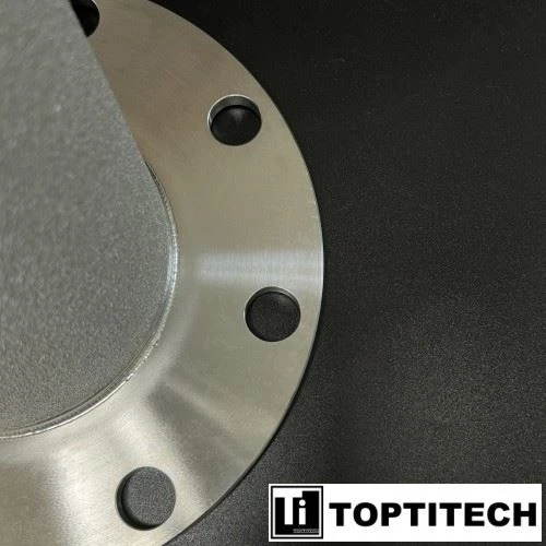 30um Flange Connection Porous Titanium Filter Separation Element