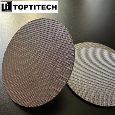 Disc filtrant rotund de 20 microni din oțel inoxidabil