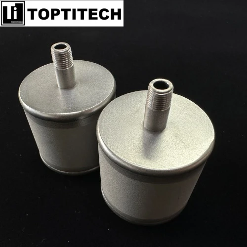 0.45um Tub filtru de titan poros pentru spargerea gazului