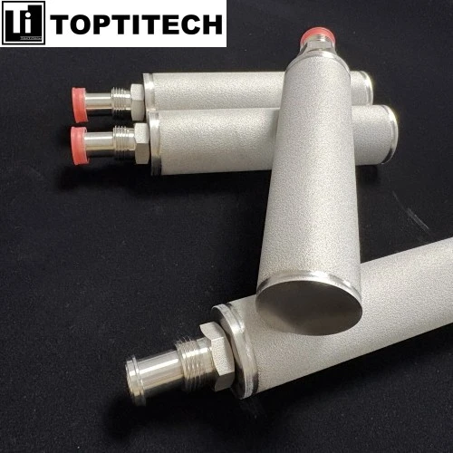 5 Microns Stainless Steel Powder Filter Cartridges With VCR 1/2