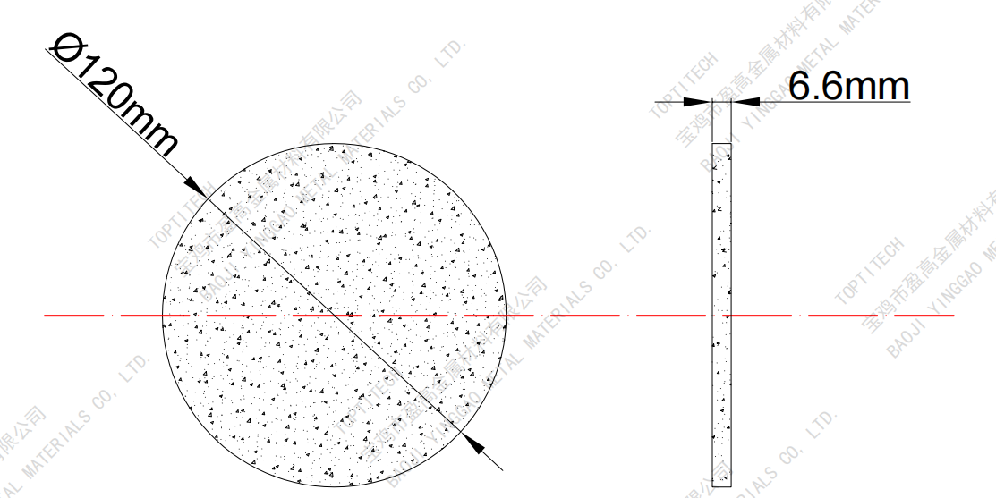 66mm Thick 10-Micron Stainless Steel Porous disc for Noise Reduction 66mm Thick 10-Micron Stainless Steel Porous disc for Noise Reduction