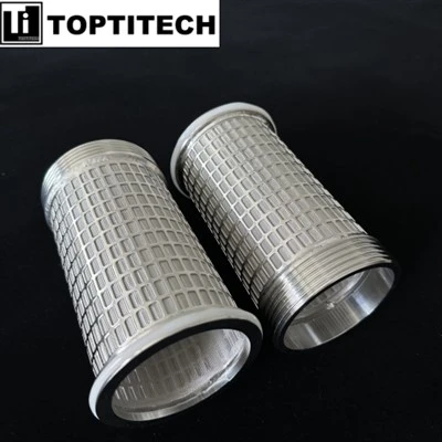 Coș cu filtru sinterizat din plasă de sârmă din oțel inoxidabil cu strat 2-100 de microni