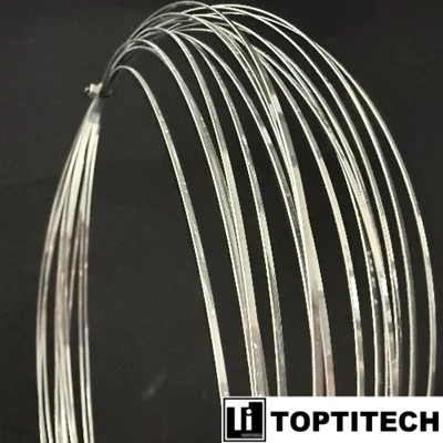 2*0,5 mm sârmă din aliaj de memorie nitinol pentru brățară și colier